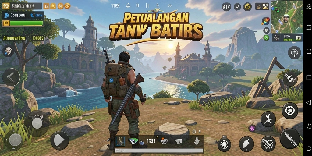 Gameplay Open World yang eksotis dalam 116X.