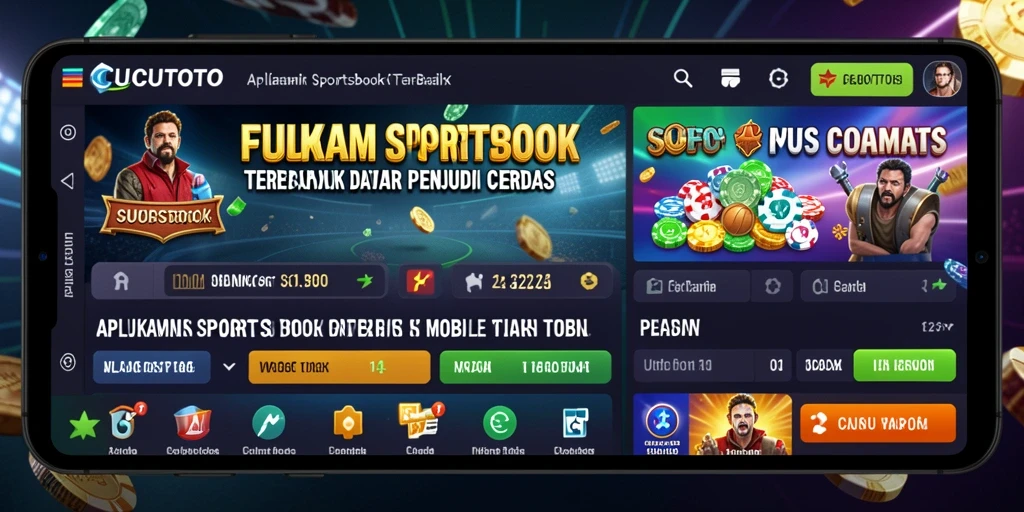 Screenshot utama CUCUTOTO menampilkan gameplay menarik dalam taruhan olahraga.