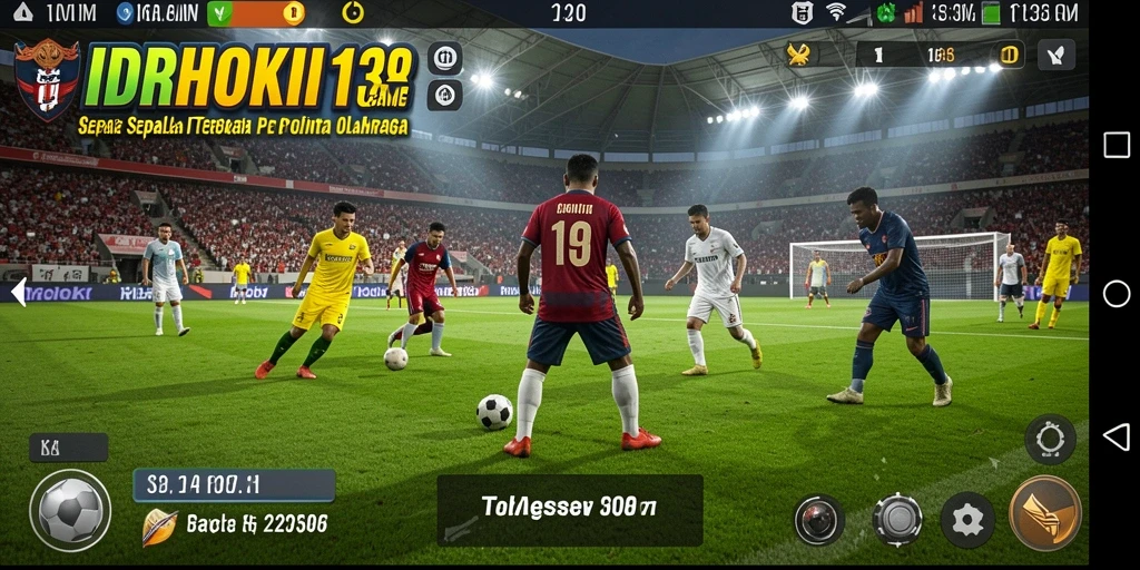 Tampilan gameplay yang mendebarkan dalam IDRHOKI138.