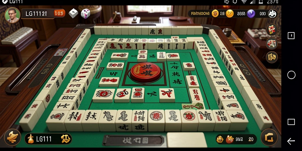 Tampilan gameplay Mahjong yang menarik di LG111.