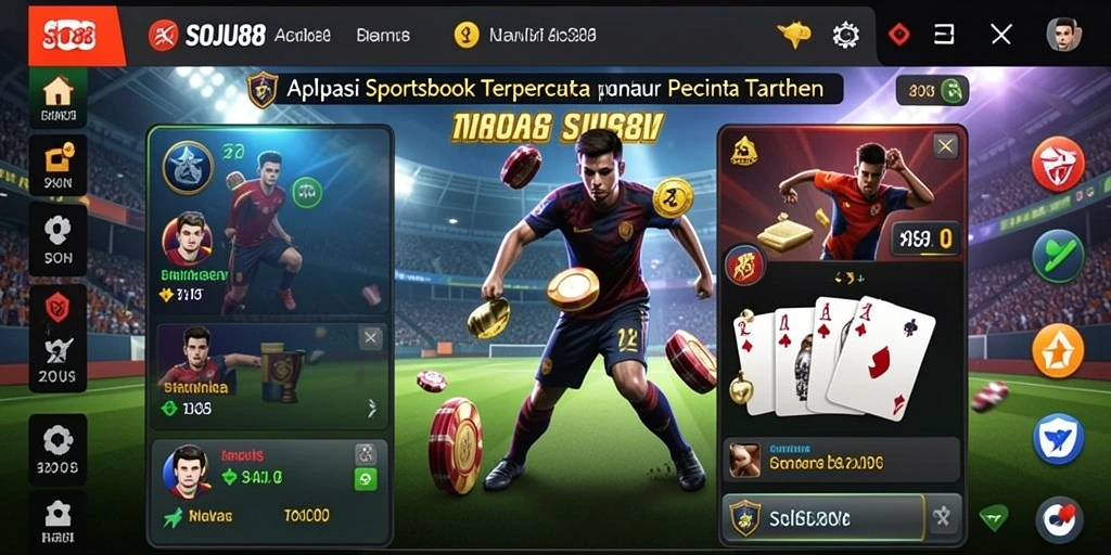 Tampilan antarmuka SOJU88 yang menarik saat taruhan olahraga.