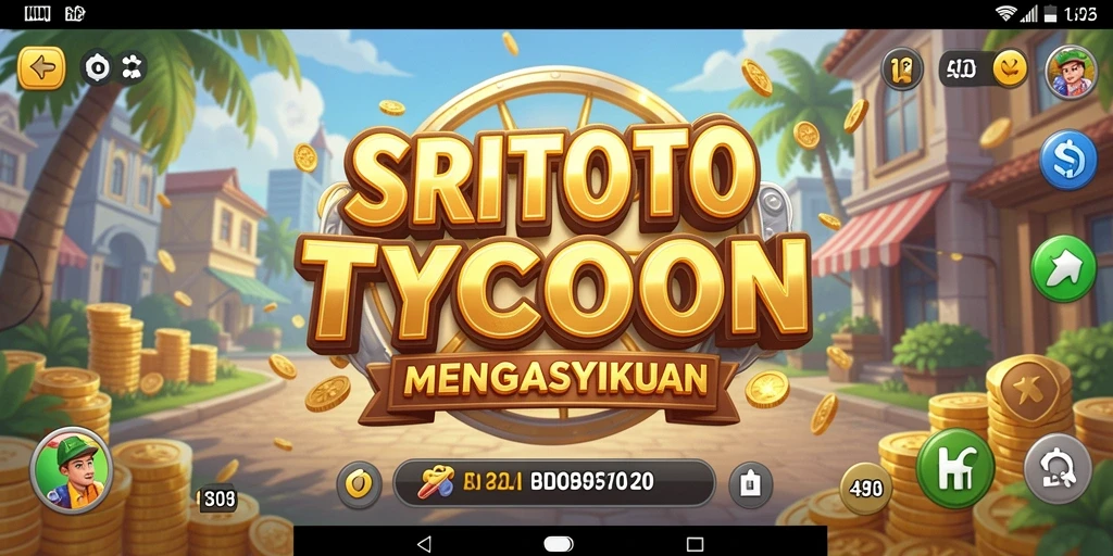 Screenshot gameplay SRITOTO yang menunjukkan strategi Tycoon yang menarik.